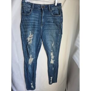 Encore  Jeans Women  Blue Medium Wash Skinny High Rise Skinny